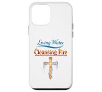 Eau vive, feu purifiant, Foi chrétienne, Force, Jésus Coque pour iPhone 12 Mini