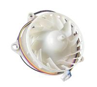 EAU63503706 Moteur de ventilateur pour réfrigérateur 12 V 1 A | Moteur de ventilateur robuste à 4 fils pour évaporateur de congélateur, prévu pour les vaporisateurs de réfrigérateur