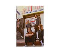 EaUso Poster décoratif sur toile The Neighbourhood Rock Band - Affiches murales et image d'art moderne pour chambre à coucher - 50 x 75 cm