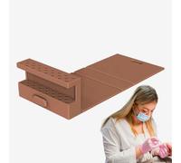 Eaux de rangement du bit de forage à ongles, organisateur de bits de forage à ongles, organisateur de, organisateur de bit de forage à ongles 23 trous de petit rack d'affichage à outils à ongles