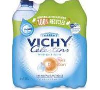 Eaux minérales - VICHY CELESTINS - 1.15L - Pack de 6 - Eau naturelle - Riche en minéraux