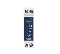 EAWCBT-J 63A 1P + N interrupteur compteur d'énergie kilowattheure mesure surveillance disjoncteur minuterie relais protecteur de tension(25A)
