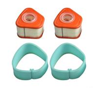 Eawfgtuw 123p32 Ensemble conçu pour le plastique durable ainsi que l'éponge de construction comme prévu 123p07 Filtre à air Lawn M 125p02 avec préfiltre compatible avec 595