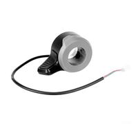 Eawfgtuw Accélérateur d'accélérateur pour trottinette électrique NIU KQi1 KQi2 KQi3 avec commande au pouce en matériau ABS, design compatible, noir