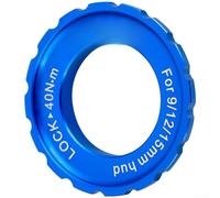 Eawfgtuw Adaptateur de frein à disque en alliage d'aluminium à 6 boulons, pour moyeu usiné CNC pour convertisseur pour QR de 9 mm et axe traversant de 12/15 mm, finition anodisée (rouge