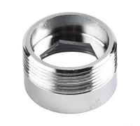 Eawfgtuw Adaptateur de robinet d'eau en métal avec filetage intérieur, 16 mm-22 mm, connecteur aérateur de robinet de cuisine pour économie d'eau à la maison, au bureau, à l'école et en public (20 mm