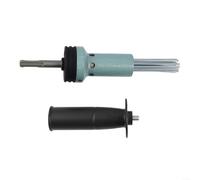 Eawfgtuw Adaptateur détartreur d'aiguille à marteau électrique avec 18 aiguilles pour enlever la rouille, le nettoyage du béton, le perçage de maçonnerie et la préparation du carrelage