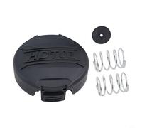 Eawfgtuw Assortiment de capuchons de tête de débroussailleuse compatibles avec les débroussailleuses Dwo1dt995 Dcst970 Dcst920 Dcst925 avec capuchon, 2 ressorts et entretoises conçus pour H