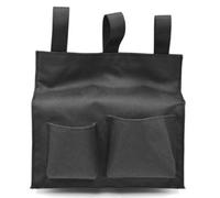 Eawfgtuw Balle de baseball softball arbitre avec sac de grande capacité en polyester noir sangles mobiles et poches extérieures lumière pour équipement d'arbitre conçu aussi bien que Se