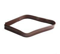 Eawfgtuw Bande d'étanchéité flexible en PVC pour bas de porte - 93 cm - Coupe-vent - Étanche - Isolation acoustique - Pour espaces sous les portes - Marron (marron)