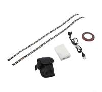 Eawfgtuw Bande lumineuse LED pour scooter électrique, kit de sous-lueur coloré avec flash multi-mode pour Xiaomi pour Pro Max, barre de lampe décorative en PVC étanche, pour installation facile des