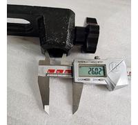 Eawfgtuw Base de repose-outils pour petit tour de 16 mm, 20 mm, 25,4 mm, accessoire de tournage en fonte pour le travail du bois, accessoire de tournage pour tour midi, longueur 230 mm, 1530 g (25,4