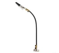 Eawfgtuw Base Troisième main 250 mm 150 mm Bras en métal réglable avec clips pour circuit imprimé électronique bricolage réparation et modélisme peinture (250 mm)