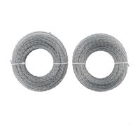 Eawfgtuw Bobine de longueur M (30 m au total) destinée à un remplacement robuste de gazon électrique pour débroussailleuse électrique pour débroussailleuse idéale pour trois ensembles de fil en nylon