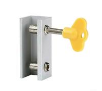 Eawfgtuw Boîtier en alliage d'aluminium pour entrebâilleur de fenêtre, dispositif de limitation de câble de sécurité enfant pour portes et fenêtres, accessoire de sécurité facile à installer