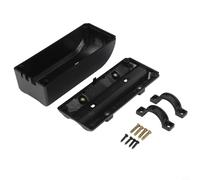 Eawfgtuw Boîtier pour contrôleur de vélo électrique - Grand boîtier en ABS pour scooter - Partie de conversion - Étanche - Avec oreilles de montage - Noir - Taille L - 200 x 100 x 80 mm (S)