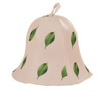 Eawfgtuw Bonnet de sauna avec ressort thermique amélioré, confortable, adapté pour une bonne isolation avec un bain de vapeur, cheveux économiques avec chaud comme une rétention de chaleur (feuilles