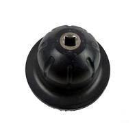 Eawfgtuw Brosse de nettoyage pour moyeu de roue de 150 mm avec disque de meulage en carbure de silicium pour enlever les jantes de voiture et détartrer les métaux, noir, vert, rouge (noir)