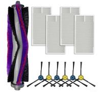Eawfgtuw Brosse latérale pour kit de nettoyage de filtre HEPA pour M9, compatible avec Eureka NERE10s E10S et pour aspirateur robot Obode A8