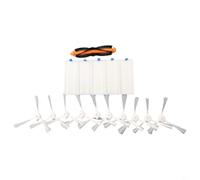 Eawfgtuw Brosses latérales de rechange et kit pour aspirateur robot Rowenta X-Plorer Serie 20/40/45/50, compatible avec RG687 RR682 RR687 RR688 RR727