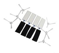 Eawfgtuw Brosses latérales pour aspirateur robot et kit de rechange pour Rowenta pour X-plorer Series 20/40/45/50, compatible avec RG687, RR682, RR687, RR688, RR7275, RR7267,