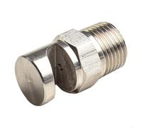 Eawfgtuw Buse de pulvérisation en acier inoxydable avec grand angle de pulvérisation de 140 170 degrés - 2 pièces par filetage de déflecteur pour un arrosage de jardin agricole