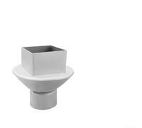 Eawfgtuw Buse de station de reprise pour série 858, pointe de soudure à air chaud à maille carrée, buse de soudage en alliage TC4 Ti avec filet pour une circulation d'air uniforme et une reprise