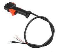 Eawfgtuw Câble d'interrupteur de déclencheur d'accélérateur pour GX35 139F 140F Fil de commande Pièce de rechange pour poignée en plastique pour débroussailleuse de jardin Kit de réparation