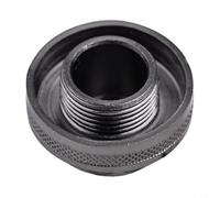 Eawfgtuw Capuchon de poignée de moulinet en alliage d'aluminium compatible avec Daiwa et moulinets, pour pièce de rechange légère et durable avec vis de 10,8 mm