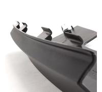 Eawfgtuw Capuchon pour trou de barre de remorquage pour E83 X3 2007-2011, accessoire de garniture de pare-chocs arrière, plastique noir de remplacement direct (OEM 51123416243)