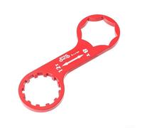 Eawfgtuw Clé à capuchon de fourche avant de vélo en alliage d'aluminium compatible avec XCR/XCT/XCM/RST (rouge)