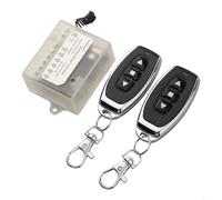 Eawfgtuw Contrôleur de moteur sans fil pour actionneurs linéaires, DC 8-36 V 10 A Télécommande Interrupteur avec 433 MHz RF et 2 télécommandes pour aller avant