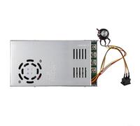 Eawfgtuw Contrôleur de vitesse de moteur CC 200 A haute puissance industrielle 12 V-48 V Module de contrôle de marche avant et arrière avec affichage numérique pour moteur à brosse contrôle de vitesse