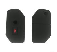 Eawfgtuw Coque de clé de moto en silicone à 2 boutons compatible avec les séries R1200GS/R1250GS/F750GS/F850GS/K1600