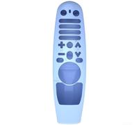 Eawfgtuw Coque de protection en silicone pour télécommande LG TV AN-MR600, AN-MR650, AN-MR18BA, AN-MR19BA - Coque souple contre les chutes et les rayures, légère, colorée (bleu lumineux)