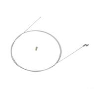 Eawfgtuw Coupe-vis de 200 cm avec crochet à axe unique pour tondeuse à gazon en Z, contrôle de l'entraînement, tracteurs et brosses, câble d'accélérateur S