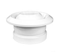 Eawfgtuw Couvercles d'aération réglables - Buse ronde en ABS rotative à 360 degrés Taille d'ouverture réglable pour système de climatisation intérieure (200)