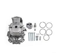 Eawfgtuw Cylindre de 39 mm et kit pour moteur de tondeuse à gazon GX35 GX35NT, kit de reconstruction avec joint d'étanchéité pour boulon de montage circlip, pièce de rechange 10100-Z3F-405 90009-Z0H