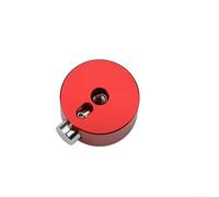 Eawfgtuw Cymbale de tambour en aluminium à dégagement rapide avec écrou papillon - Accessoires de montage pour musiciens professionnels (rouge)