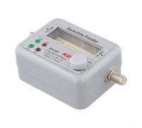 Eawfgtuw Détecteur de signal numérique satellite pour réseau parabolique TV et alignement LNB avec indicateur 22 kHz, écran lumineux, entrée 950-2150 MHz