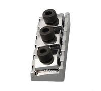 Eawfgtuw Écrou de verrouillage pour pont de trémolo Floyd Rose, 43 mm de remplacement avec vis de montage et clé, métal chromé/doré pour électrique (chromé)