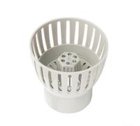 Eawfgtuw Écumoire de vidange de bassin Koi avec hauteur réglable et angle de balancement pour un contrôle efficace de l'eau, tasse de collecte des débris élargie, pour une construction ABS durable