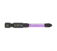 Eawfgtuw Embout de tournevis cruciforme à fente magnétique PH1 PH2 en alliage d'acier HRC63 avec embout isolé 65-150 mm pour interrupteur à douille d'électricien (65 mm FPH2)