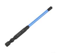 Eawfgtuw Embout de tournevis cruciforme spécial pour électricien, alliage d'acier PH1 PH2 avec pointe magnétique, phosphatation noire, antirouille, 65-150 mm (110 mm FPH1)