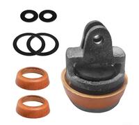 Eawfgtuw Ensemble de joints de piston pour pompe manuelle type 75 - Avec boulon d'étanchéité en cuir et goupille fendue Pièces de pompe de puits de jardin pour système de pompage manuel