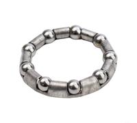 Eawfgtuw Ensemble de roulements en acier pour fourche et casque - Pour VTT, enfants, vélos Lowrider - Compatible avec les tailles # à #10, diamètre de la boule de 4 à 8 mm (#6)