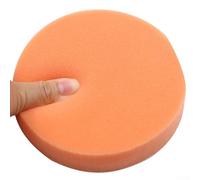 Eawfgtuw Éponge de nettoyage pour voiture, disque de polissage automobile, applicateur de cire de véhicule, accessoire de polisseuse rotative, tampon tampon double action, mousse professionnelle