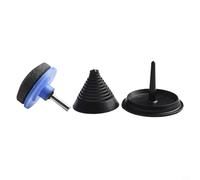 Eawfgtuw Équilibreur de lames de gazon compatible avec aiguiseur de lames en corindon - Équilibreur statique de jardin parfait pour vérifier l'équilibre de la tondeuse - Équipé d'un taille-crayon Plus