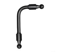 Eawfgtuw Extension d'adaptateur à bille de 17 mm pour supports de téléphone, bras de montage à double douille à bille avec rotation à 360 degrés, compatible avec la norme industrielle de 17 mm