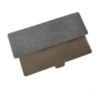 Eawfgtuw Extension de pare-soleil de voiture en PVC anti-reflet réglable pour une meilleure visibilité de conduite, intérieur (gris)